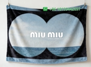 Miumiu Throw Blankets